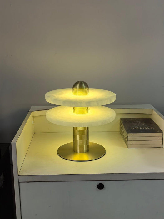 Alabaster Comet Table Lamp - DWHOME