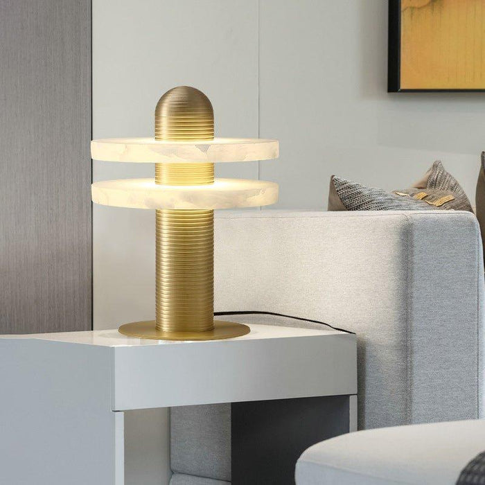 Alabaster Comet Table Lamp - DWHOME