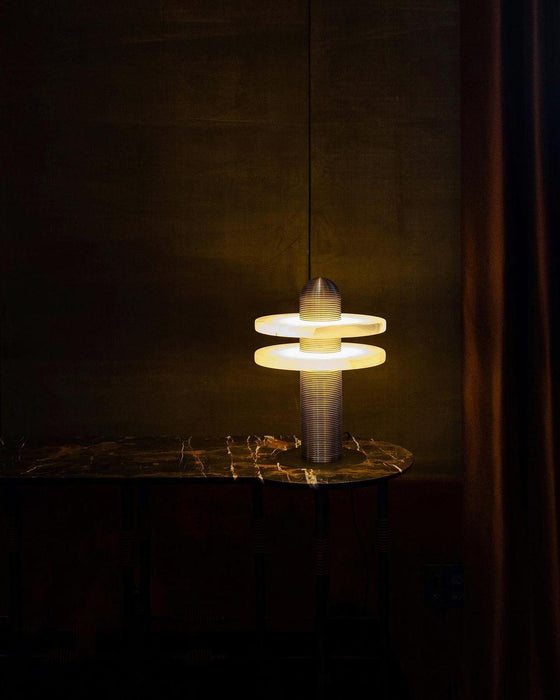 Alabaster Comet Table Lamp - DWHOME