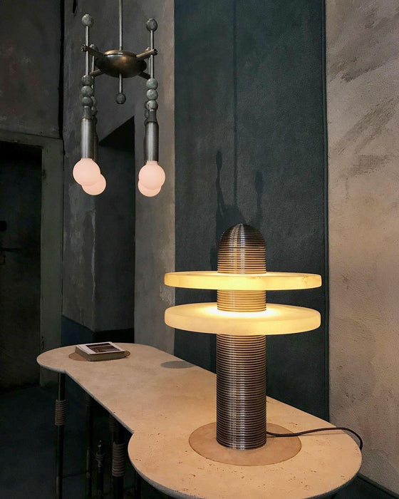 Alabaster Comet Table Lamp - DWHOME