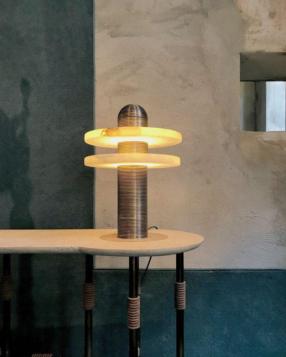 Alabaster Comet Table Lamp - DWHOME