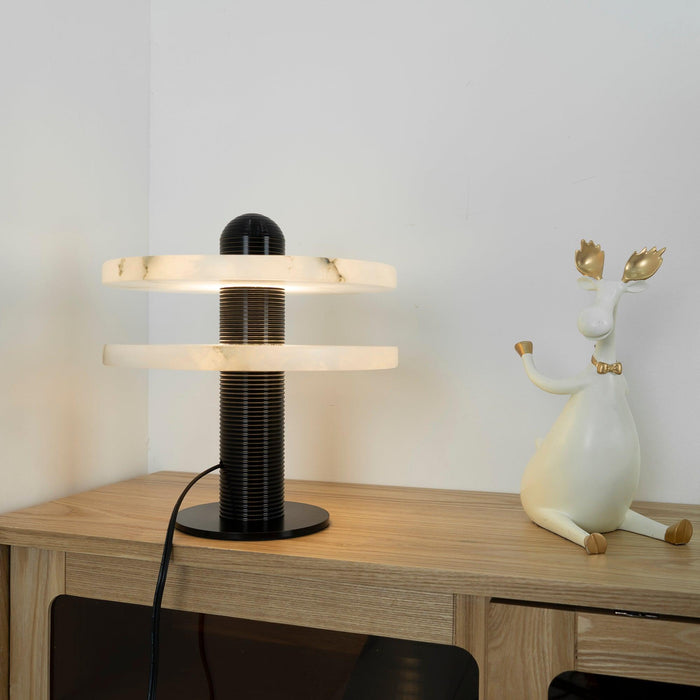 Alabaster Comet Table Lamp - DWHOME