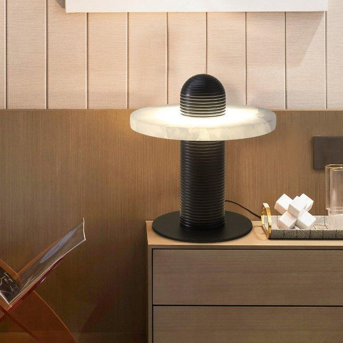 Alabaster Comet Table Lamp - DWHOME
