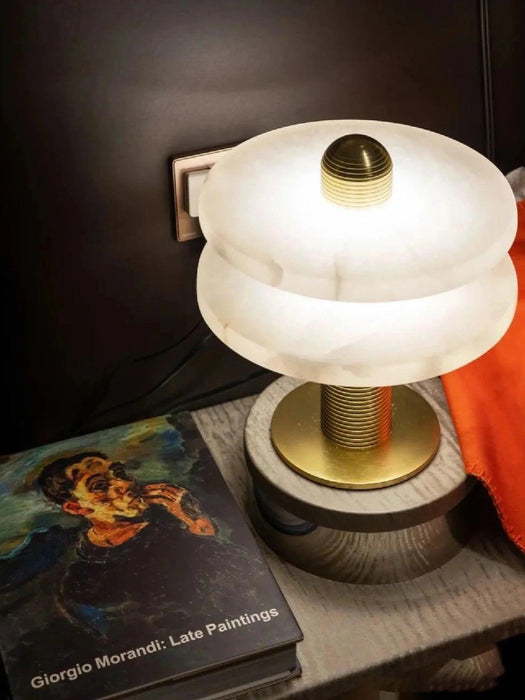 Alabaster Comet Table Lamp - DWHOME