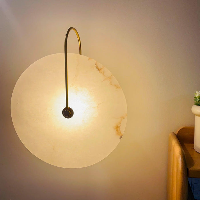 Alabaster LED Wall Lamp-DWHOME