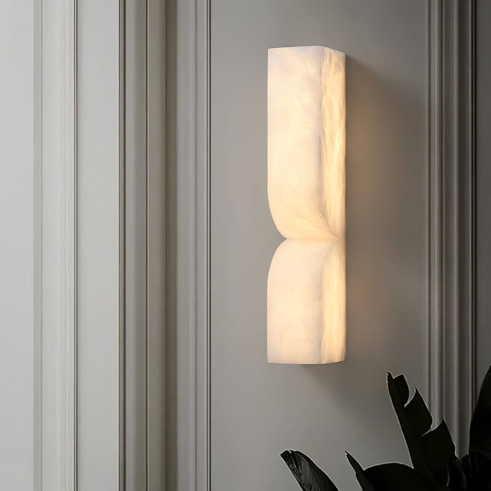 Alabaster Essence Plug-in Wall Sconce-DWHOME