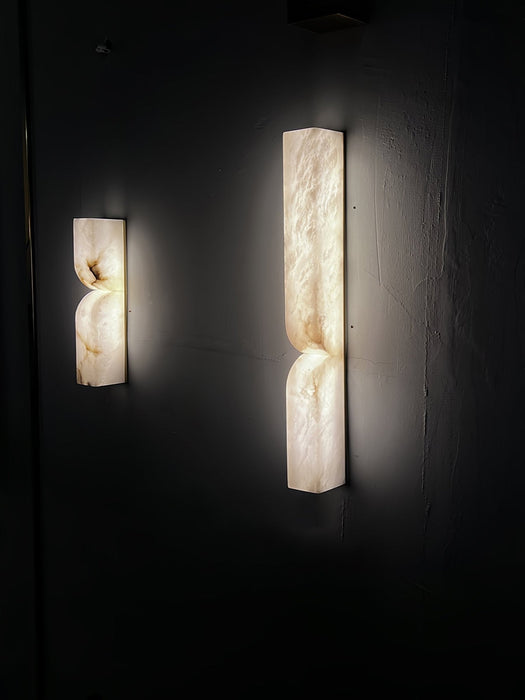 Alabaster Essence Plug-in Wall Sconce-DWHOME
