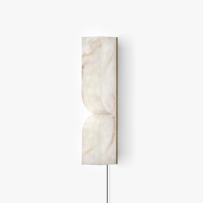 Alabaster Essence Plug-in Wall Sconce-DWHOME