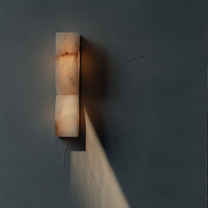 Alabaster Essence Plug-in Wall Sconce-DWHOME
