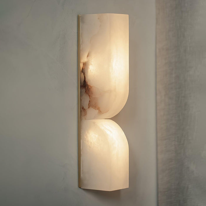 Alabaster Essence Wall Sconce-DWHOME