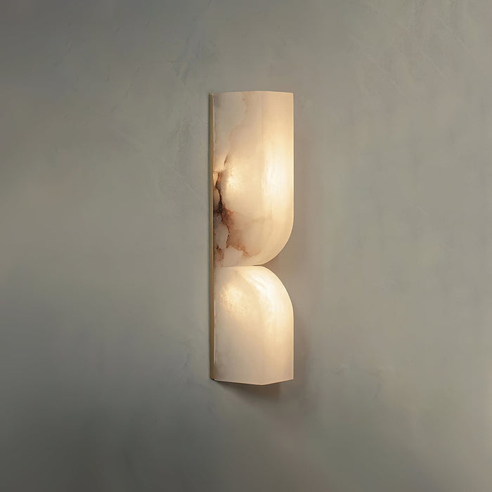 Alabaster Essence Plug-in Wall Sconce-DWHOME