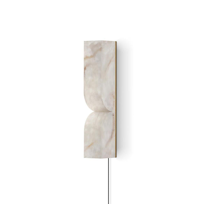 Alabaster Essence Plug-in Wall Sconce-DWHOME