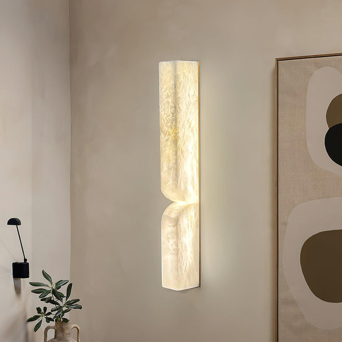 Alabaster Essence Wall Sconce-DWHOME
