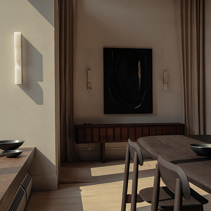 Alabaster Essence Plug-in Wall Sconce-DWHOME