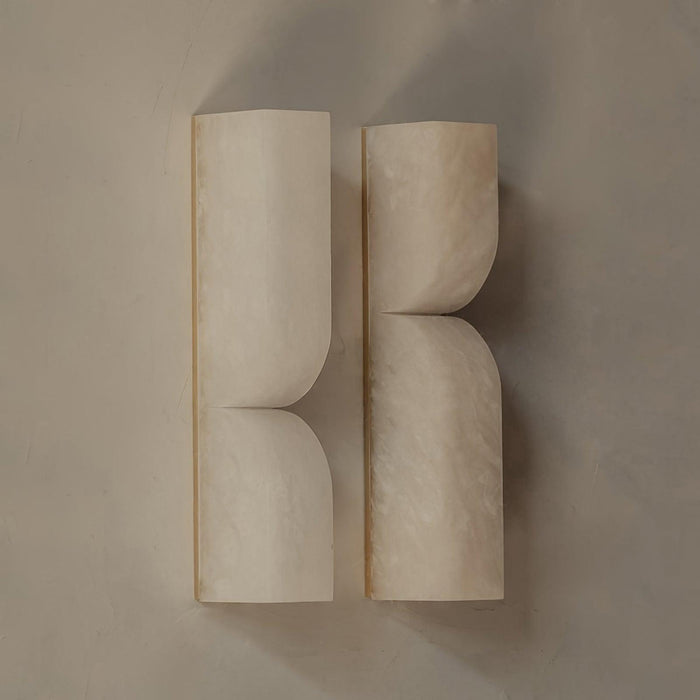 Alabaster Essence Plug-in Wall Sconce-DWHOME