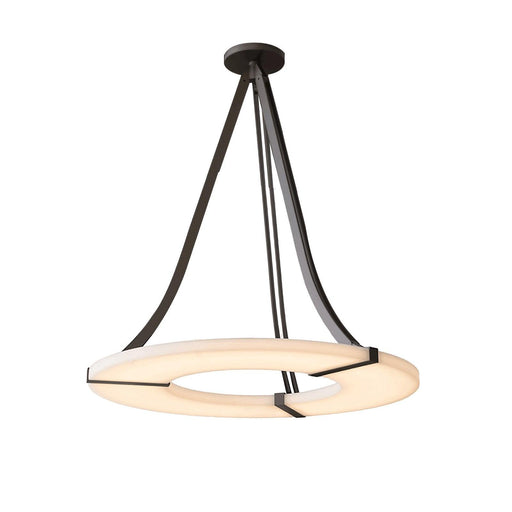 Alabaster Halo Pendant Light-DWHOME