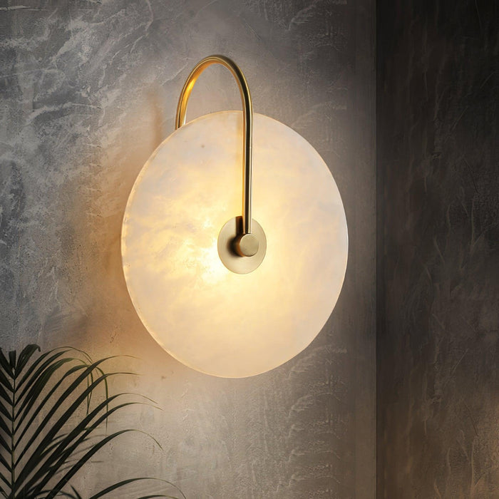 Alabaster LED Wall Lamp-DWHOME