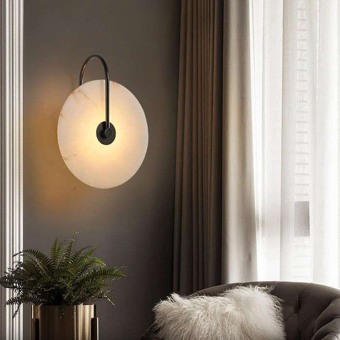 Alabaster LED Wall Lamp-DWHOME