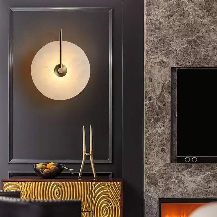 Alabaster LED Wall Lamp-DWHOME