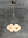 Alabaster Lunar Chandelier-DWHOME