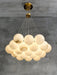 Alabaster Lunar Chandelier-DWHOME
