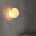 Alabaster Mini Orb Wall Lamp - DWHOME