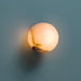 Alabaster Mini Orb Wall Lamp - DWHOME