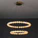 Alabaster Orb Ring Chandelier - Vakkerlight