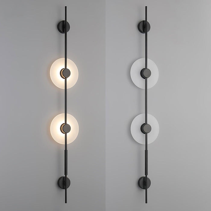 Alabaster Vertical Wall Sconce-DWHOME