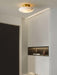 Alabaster Oval Ceiling Lamp-DWHOME