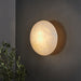 Alabaster Oval Ceiling Lamp-DWHOME