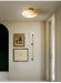 Alabaster Oval Ceiling Lamp-DWHOME