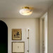 Alabaster Oval Ceiling Lamp-DWHOME