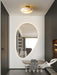Alabaster Oval Ceiling Lamp-DWHOME