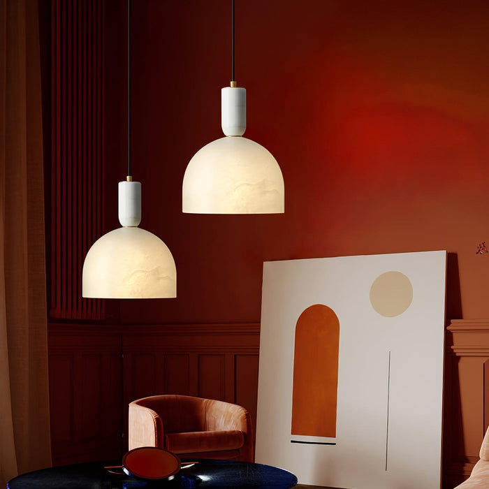 Blair Alabaster Pendant Light-DWHOME