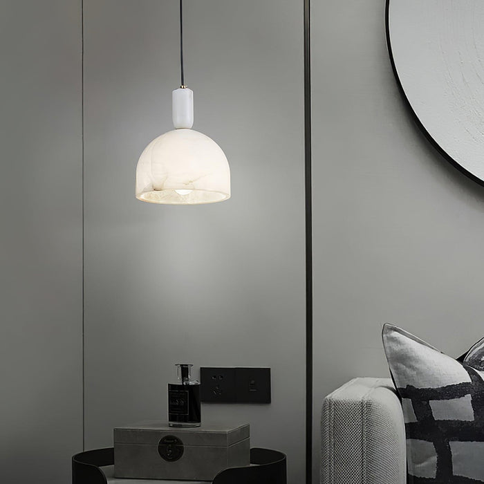 Blair Alabaster Pendant Light-DWHOME