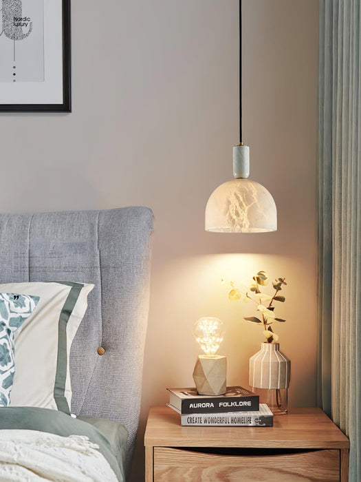 Blair Alabaster Pendant Light-DWHOME