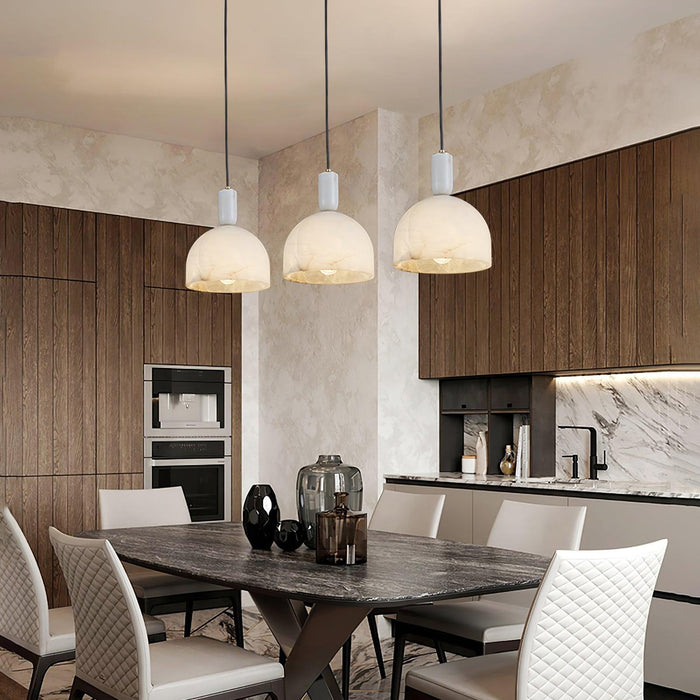 Blair Alabaster Pendant Light-DWHOME
