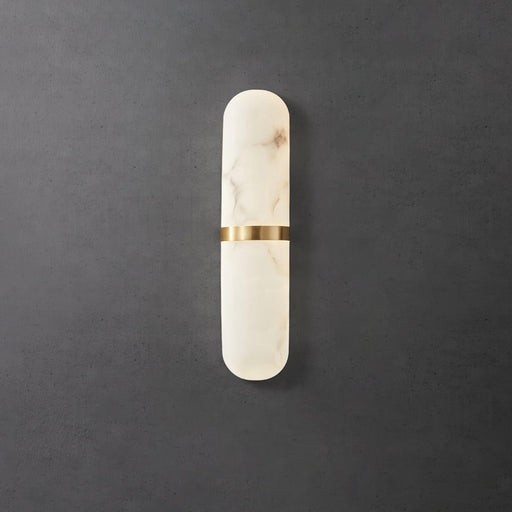 Alabaster Pill Wall Light-DWHOME