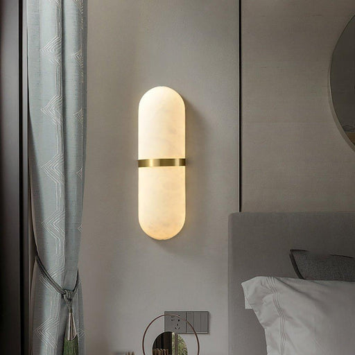 Alabaster Pill Wall Light - DWHOME