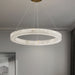Alabaster Ring Chandelier-DWHOME