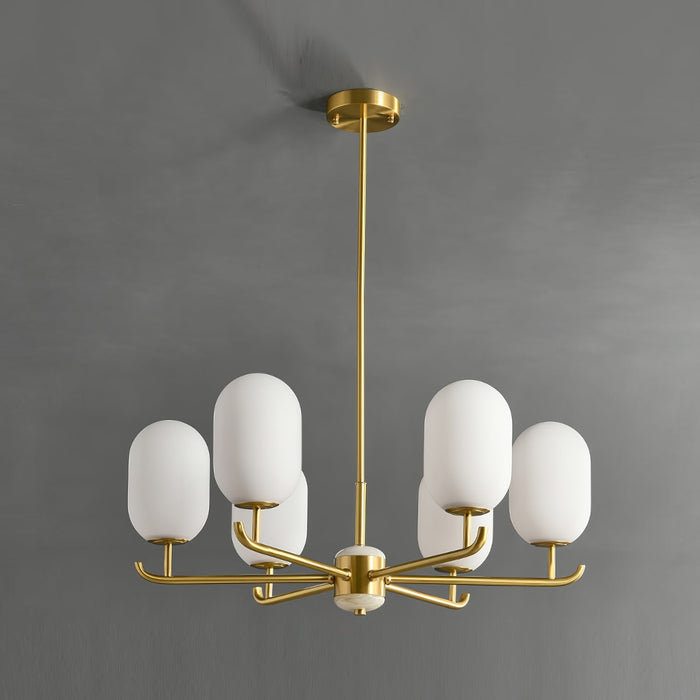 Alana Geometric Chandelier-DWHOME