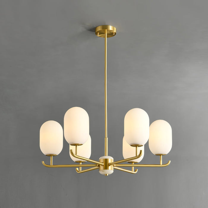 Alana Geometric Chandelier-DWHOME