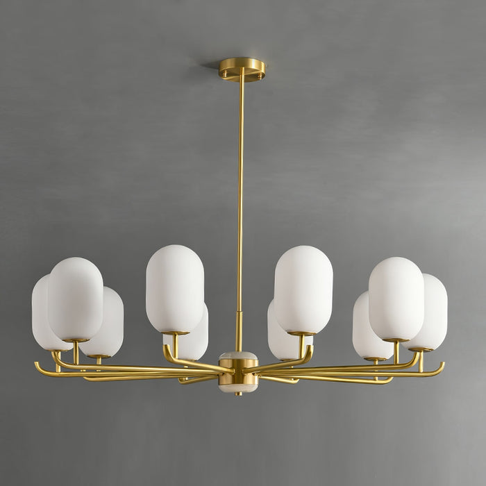Alana Geometric Chandelier-DWHOME