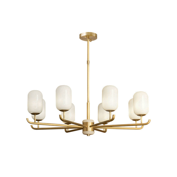 Alana Geometric Chandelier-DWHOME