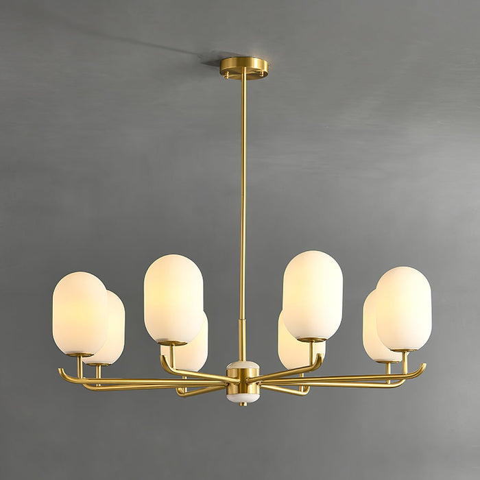 Alana Geometric Chandelier-DWHOME
