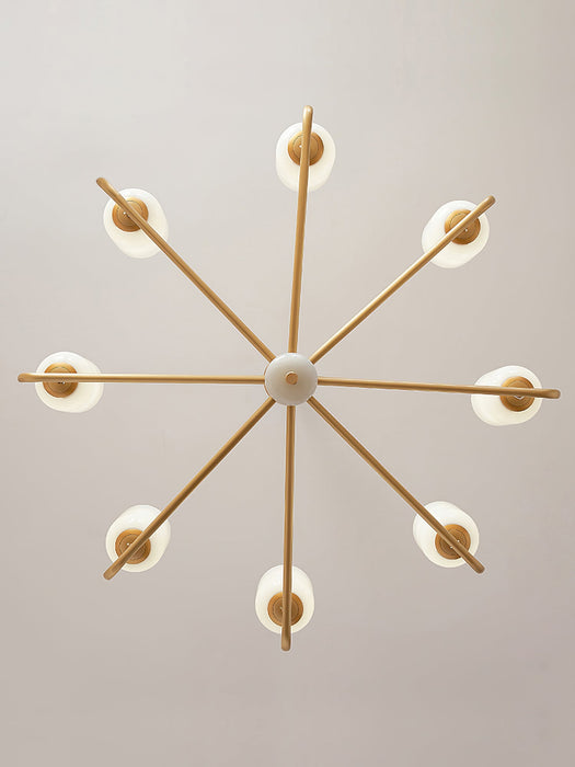 Alana Geometric Chandelier-DWHOME