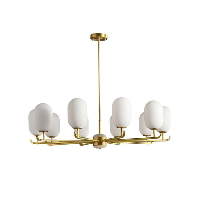 Alana Geometric Chandelier-DWHOME