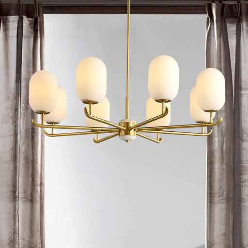 Alana Geometric Chandelier-DWHOME