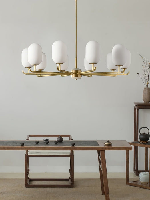 Alana Geometric Chandelier-DWHOME